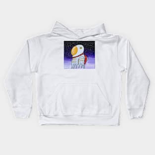 Space Man Kids Hoodie